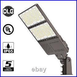 320W LED Parking Lot Light Outdoor Dusk to Dawn Commercial Shoebox Street Lights