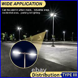 320W LED Parking Lot Light Outdoor Dusk to Dawn Commercial Shoebox Street Lights