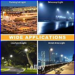 320W LED Parking Lot Street Area Lights Outdoor Commercial Shoebox Pole Light UL