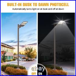 320W LED Shoebox Light Dusk To Dawn Outdoor Commercial Parking Lot Area Lighting