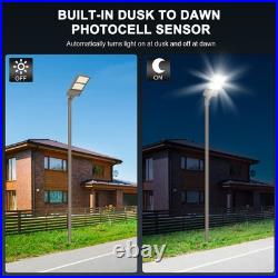 320W LED Shoebox Parking Lot Lights Commercial Outdoor Street Area Pole Lighting