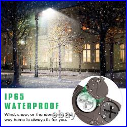 320W LED Shoebox Street Light Outdoor Parking Lot Area Pole Light with Photocell