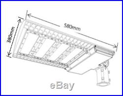 320 Watt LED IP65 Area Parking Lot Light DLC Listed withSlip Fitter Replace 1000W