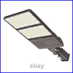 320 Watt LED Shoebox Light Outdoor Parking Lot Street Pole Fixture Dusk to Dawn
