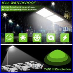 320 Watt LED Shoebox Light Outdoor Parking Lot Street Pole Fixture Dusk to Dawn
