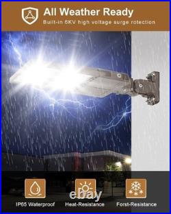 320 Watts LED Parking Lot Light, Dusk-to-Dawn Commercial Outdoor Street Light