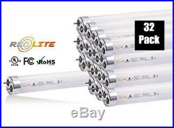32PCS 18W 4FT LED T8 Tube Light 32W Replace Frosted 4100K Plug & Play Ballast