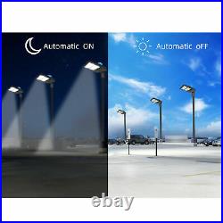 330Watt LED Shoebox Light Dusk to Dawn Outdoor Parking Lot Street Lamp 140LM/W