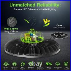 36000LM UFO LED High Bay Light 240W 480V for Warehouse Factory Barn Shop 5000K
