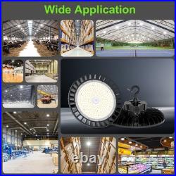 36000LM UFO LED High Bay Light 240W 480V for Warehouse Factory Barn Shop 5000K
