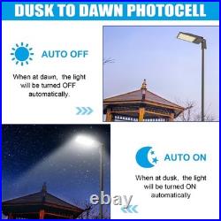 360W LED Parking Lot Light With Dusk To Dawn 3000K/4000K/5000K Shoebox Pole Lamp