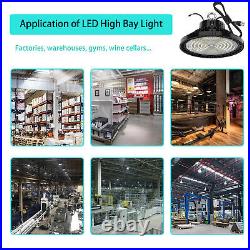 3PCS 240W UFO LED High Bay Light Garage Work Shop Industrial Warehouse Lighting