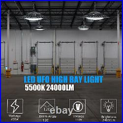 3Pack High Bay 200W Led Shop Lights, Garage, Factory, Warehouse, Workshop, Area Light