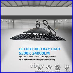 3Pack High Bay 200W Led Shop Lights, Garage, Factory, Warehouse, Workshop, Area Light