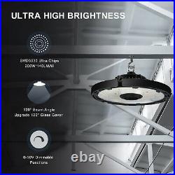 3X 200W UFO LED High Bay Light Warehouse Industrial Work Shop Lighting 5000K DLC