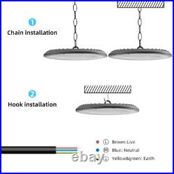 3X 500W UFO Led High Bay Light Industrial Factory Warehouse Commercial Light NEW