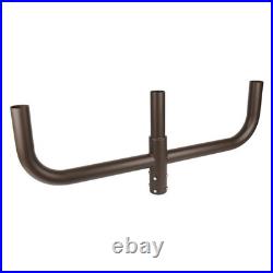 3 Light Circle Bullhorn 2 3/8 Tenon 3 Arm Inline Bracket Parking Light Mount