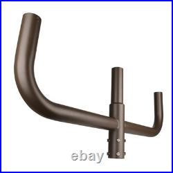 3 Light Circle Bullhorn 2 3/8 Tenon 3 Arm Inline Bracket Parking Light Mount