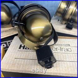 (3) MCM McGraw Edison Halo Power Trac Bronze Lights + Accessories -New Old Stock