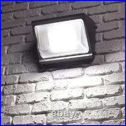 3 Pack 120W LED Wall Pack Light Dusk to Dawn Commercial Outdoor Security Light