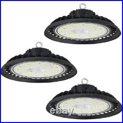 3 Pack 150W LED Warehouse Lights Commercial Factory Lowbay Area Lighting Fixture