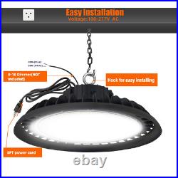 3 Pack 150W LED Warehouse Lights Commercial Factory Lowbay Area Lighting Fixture