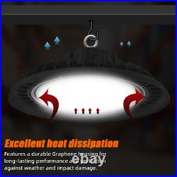 3 Pack 150W LED Warehouse Lights Commercial Factory Lowbay Area Lighting Fixture