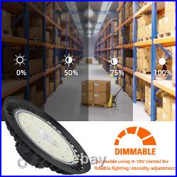 3 Pack 150W LED Warehouse Lights Commercial Factory Lowbay Area Lighting Fixture