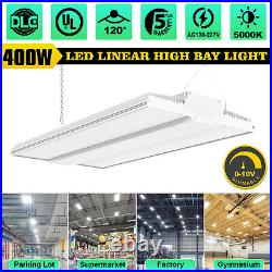 400W LED Linear High Bay Light Commercial Shop Warehouse Light 5000K-22500 Lumen