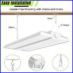 400W LED Linear High Bay Light Commercial Shop Warehouse Light 5000K-22500 Lumen