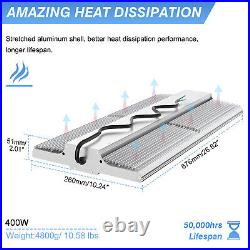 400W LED Linear High Bay Light Commercial Warehouse Ceiling Fixtures 3000K5000K