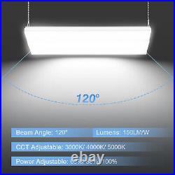 400W LED Linear High Bay Light Commercial Warehouse Ceiling Fixtures 3000K5000K