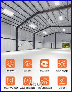 400W LED Linear High Bay Light Commercial Warehouse Shop Light Fixtures 60000lm