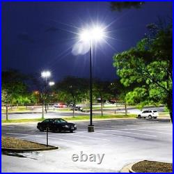 400W LED Parking Lot Pole Light Commercial Shoebox Fixture 60000 Lumen Arm Mount 400W LED Parking Lot Pole Light Commercial Shoebox Fixture 60000 Lumen Arm Mount