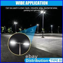 400W LED Shoebox Light Fixture 60,000LM Dusk to Dawn Parking Lot Street Lighting 400W LED Shoebox Light Fixture 60,000LM Dusk to Dawn Parking Lot Street Lighting