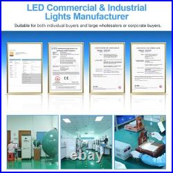400W LED Shoebox Parking Lot Light Outdoor Commercial Street Area Pole Lighting
