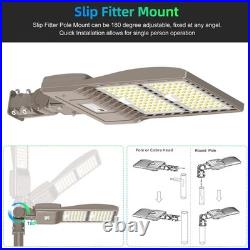 400W LED Street Light Parking Lot Light Sense Outdoor Pole Fixture AC100-277V