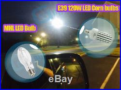 400W Metal Halide Replacement LED Corn Bulb Light 120W E39 Base 6000k Led Lamp