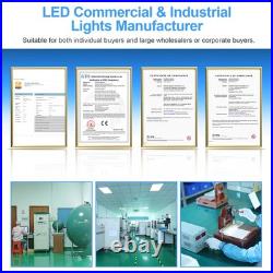 400Watt LED Shoebox Parking Lot Light With Photocell 277-480V Commercial Fixture