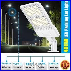 400With320With240W LED Parking Lot Light 5000K LED Commercial LED Area Security Lamp
