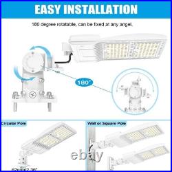 400With320With240W LED Parking Lot Light 5000K LED Commercial LED Area Security Lamp