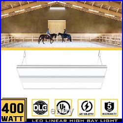 400 Watt LED Linear High Bay Shop Light Warehouse Commercial Garage Lamp 60000lm