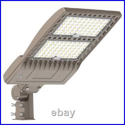 400 Watt LED Parking Lot Shoebox Pole Light 5000K 60000LM Slip Fitter AC100-277V
