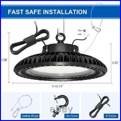 400 Watt UFO Led High Bay Light 60000LM Commercial Warehouse Factory Gym Lights