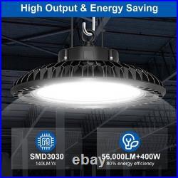 400 Watt UFO Led High Bay Light 60000LM Commercial Warehouse Factory Gym Lights