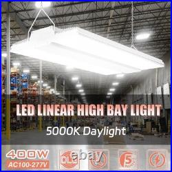 400 Watts LED Linear High Bay Light Commercial Shop Light Fixture 5000k Daylight
