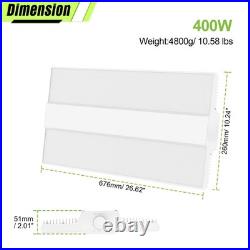 400 Watts LED Linear High Bay Light Commercial Shop Light Fixture 5000k Daylight