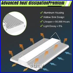 400 Watts LED Linear High Bay Light Commercial Shop Light Fixture 5000k Daylight