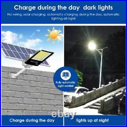 4500000000LM Commercial Solar Street Light Motion Sensor Backyard Road Wall Lamp