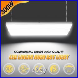 45000 Lumens -300W LED Linear High Bay Light Warehouse Workbench Hanging Fixture